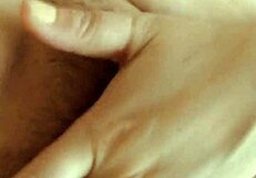 Horny woman masturbates intensely to cum and milk