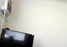 White Girl Deep Throats Interracial Blowjob