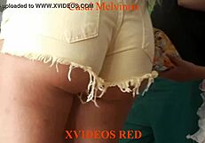 Watch this old wife exhibit herself for her cuckold husband.