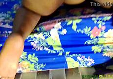 my boss bends me over for a quick doggystyle fuck with his big black cock 😈