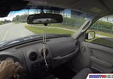 soft natural tits bounce in pov riding