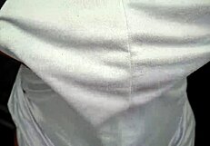 Can You Resist This Ebony Girl's Beautiful Tits in Your Face?