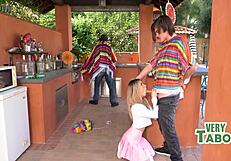 celebrating cinco de mayo by fucking my skinny latina stepsis