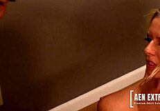 sexy blonde riley evans couldnt resist his big latin cock