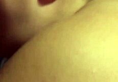 Deepthroat queen dezzy eating candy and dick part 1