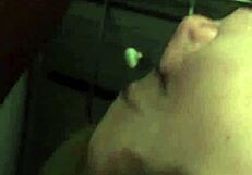 Deepthroat queen dezzy eating candy and dick part 1