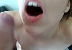 antonia sainz narrates her intense blowjob handjob session ending in cumshot