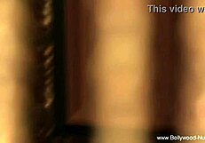 Asian Brunette Dances Nude in India's Love Light While Enjoying