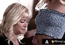 Homophobic milf fucks lesbian teen tiffany watson to avoid cancellation