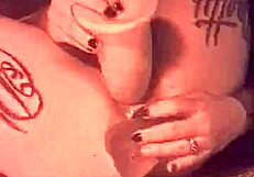 i watch mallory take double penetration with dildo as a slut