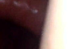 A guy enjoys double penetration with his big-assed wife