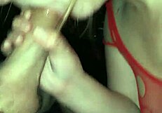 I deepthroat that big white cock