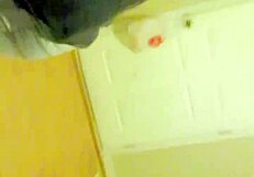 White girl swallows massive monster cock in intense blowjob