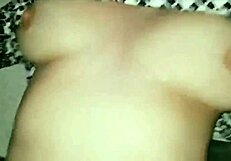 Big tits amateur moaning while getting fucked!