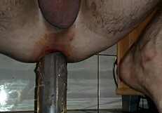 Hey, wanna see my deep solo gay dildo fuck? It’s extreme and huge in my ass!