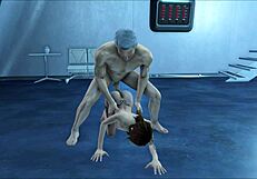 Anime babe enjoys a mad fucking through the area in a post apocalyptic world