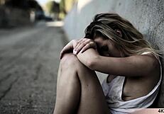 Petite Brunette Teenie Rough Fucked by Rich Dude!