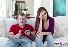 Stepbro CAN'T THINK WITHOUT FUCKING ava haze