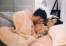 Latina Teen Brunette With Tattoo Gets Orgasm From Muscular Punk