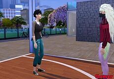 Will Madara Win The Bet And Fuck Videl In Naruto Hentai?