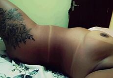 Suellen Santos'un Dövmeli Kıçını Sertçe Sikiyor!