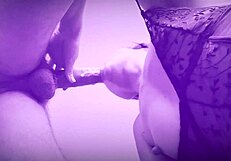 I’m dripping with cum after Violet’s deep milf blowjob