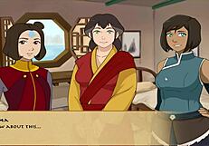 Kyoshi and Yangsen Blowjob in Four Elements Trainer