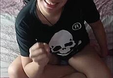 Hey, I took my Latina stepmom to Colombia on a bike for wild sex, cheating on my stepdad in this horny family porn