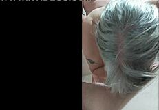 Wife especially likes passionate anal tagging with real life man behind the camera