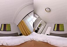 Smoking Hot Czech Brunette Slut Rides and Doggystyles in VR