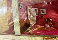 Jessica Moore's petite body drenched in jizz after gangbang