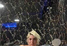 Anyone up for a steamy jacuzzi session with a sexy blonde like me?