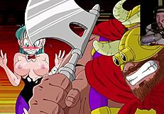 Dragon Ball Character in Bulma's Adventure Uncensored