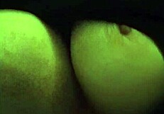 betty reddd intensely plays with her big nipples