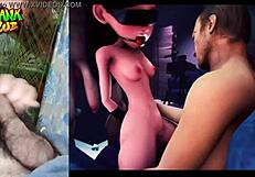 Enjoying the latest hentai game volume 18