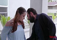 Lily Glee gets disciplined with a dick down!