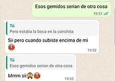 Chatting with my girlfriend after sex, part two