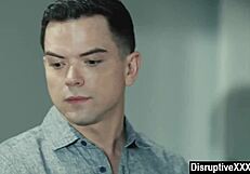 Black Gay Hunk Fucked Bareback on First Date