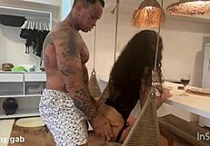Hey, check Gostosinha slamming cock with Safira Mel. That teen tattoo vibe is wild!