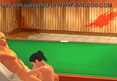 A village girl hentai, a sexual encounter of the blonde