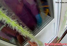 hey, real amateur teen gets jizzed on her tits in pov! 😜