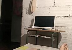 home sex with latina in room after bath part 1 😏