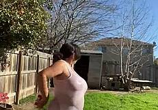 Wet Shirt On Natural Tits Amateur