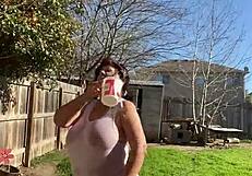 Wet Shirt On Natural Tits Amateur