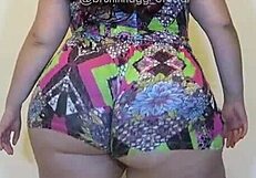 Brazilian BBW Bruninha GG Shakes Her Big Ass