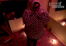 Peruvian shaman performs red magic ritual