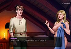 Blonde Inserts Dildo