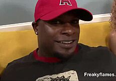 Intense blowjob and assfucking for skinny petite girl with small tits