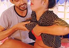 Rough Casting Hanif And Sumona In Bikini Blowjob