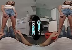 i can’t believe lila love rode my handyman dick in vr!
